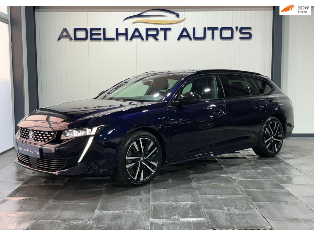 Peugeot 508 SW 1.6 HYbrid GT Pack Automaat / Navigatie Full map / 360 Camera / Lederen interieur / Cruise control 48568530-0.jpg | Adelhart Auto's
